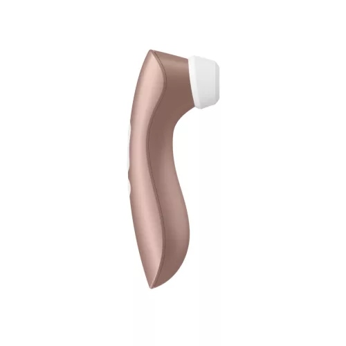 SATISFYER - Pro 2+ léghullámos csiklóizgató, újratölthető, arany színben