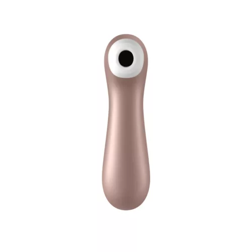 SATISFYER - Pro 2+ léghullámos csiklóizgató, újratölthető, arany színben