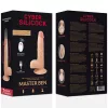 CYBER SILICOCK - Master Ben élethű mozgó dildó távirányítóval, újratölthető, 23,9 cm