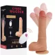 CYBER SILICOCK - Mr Rick élethű mozgó dildó távirányítóval, újratölthető, 20,9 cm