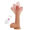 CYBER SILICOCK - Mr Rick élethű mozgó dildó távirányítóval, újratölthető, 20,9 cm