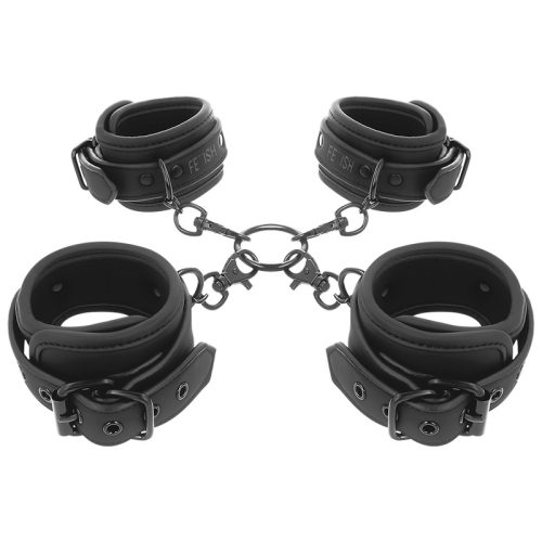 FETISH SUBMISSIVE – Csukló- és bokabilincs szett neoprén béléssel
