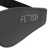 FETISH SUBMISSIVE – Állítható vegán bőr szemmaszk neoprén béléssel, fekete