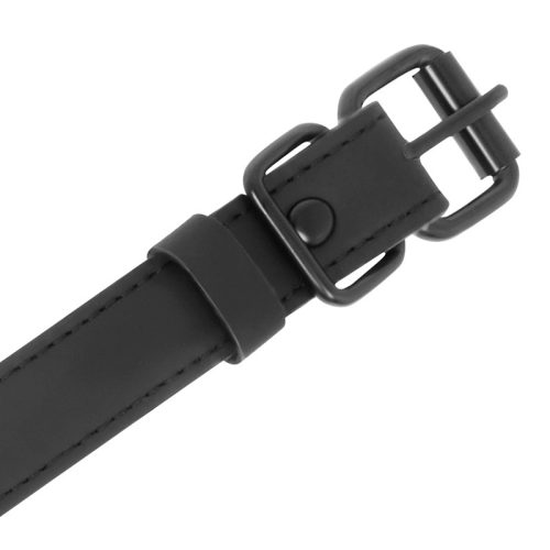 FETISH SUBMISSIVE – Szájpecek gyűrűvel és csíptetőkkel, vegán bőrből