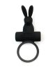 RIMBA – Vienna nyuszis vibrációs péniszgyűrű, fekete