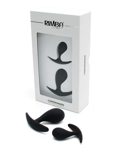 RIMBA – Copenhagen anál plug szett, 2 méret, fekete