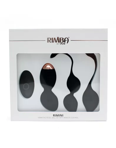 RIMBA – Rimini tréning gésagolyó szett, 3 db, fekete