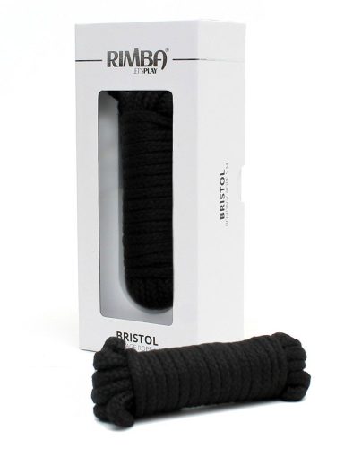 RIMBA – Pamut bondage kötél, 5 m, fekete