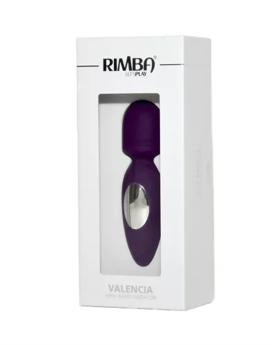 RIMBA – Valencia mini masszírozó vibrátor, újratölthető, lila