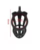 RIMBA P-CAGE – Péniszketrec, Ø 39 mm x 85 mm, fekete, 5 gyűrűs szett