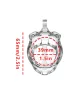 RIMBA P-CAGE – Péniszketrec, Ø 39 mm x 65 mm, átlátszó, 5 gyűrűs szett