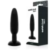 ADDICTED TOYS – Prémium anál dugó, fekete, 14 cm