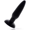 ADDICTED TOYS – Prémium anál dugó, fekete, 13,5 cm