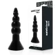 ADDICTED TOYS – Prémium anális plug, fekete, 17cm