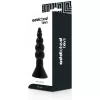 ADDICTED TOYS – Prémium anális plug, fekete, 17cm