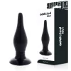 ADDICTED TOYS – Prémium anál dugó, fekete, 14,5 cm