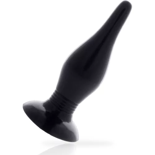 ADDICTED TOYS – Prémium anál dugó, fekete, 14,5 cm