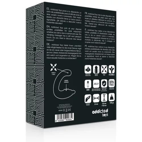 ADDICTED TOYS – Vibrációs prosztata- és anál masszírozó