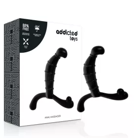 ADDICTED TOYS – Ergonomikus prosztata masszírozó, fekete