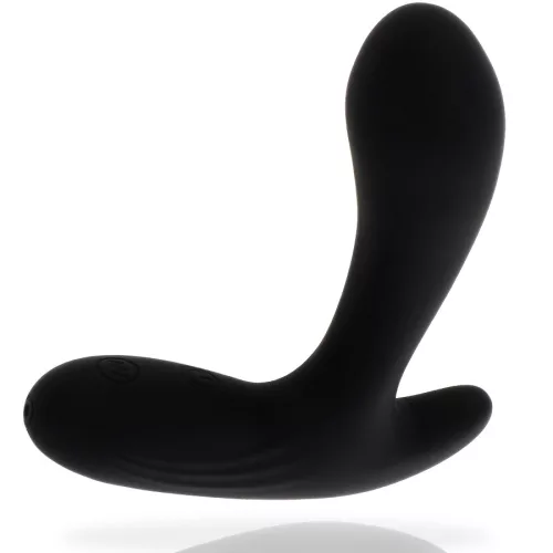 ADDICTED TOYS – Black dupla motoros anál masszírozó, szilikon, 30 rezgésmód, újratölthető