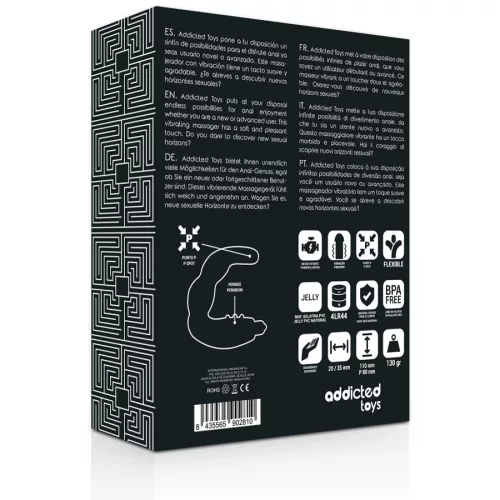 ADDICTED TOYS – Vibrációs prosztata masszírozó