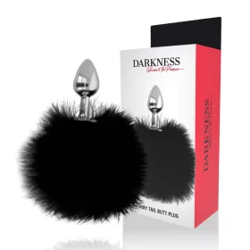 DARKNESS – Anál plug fekete farokkal, 7 cm