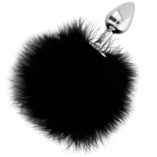 DARKNESS – Anál plug fekete farokkal, 7 cm