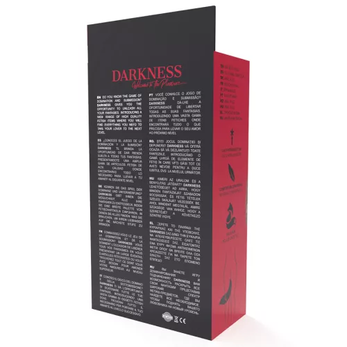 DARKNESS – Anál plug farokkal, ezüst, 8 cm