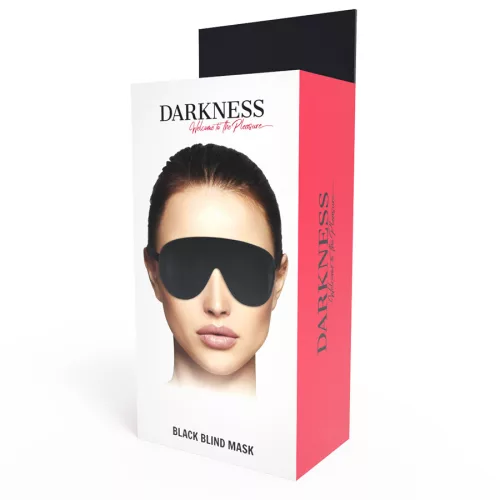 DARKNESS – Prémium fekete szemtakaró maszk