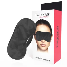 DARKNESS – Alap szatén szemmaszk, fekete