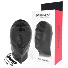 DARKNESS – BDSM szatén maszk, fekete