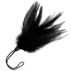 DARKNESS – Fekete tollas cirógató, 20 cm