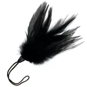 DARKNESS – Fekete tollas cirógató, 20 cm