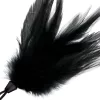 DARKNESS – Fekete tollas cirógató, 20 cm