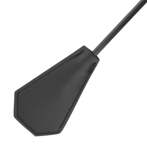 DARKNESS – Kétoldalas tollas lovaglóostor, fekete, 48 cm