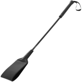   DARKNESS – Fetish fekete lovaglópálca széles véggel, 53 cm