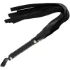 DARKNESS – Bondage ostor ergonomikus markolattal, 51 cm, fekete