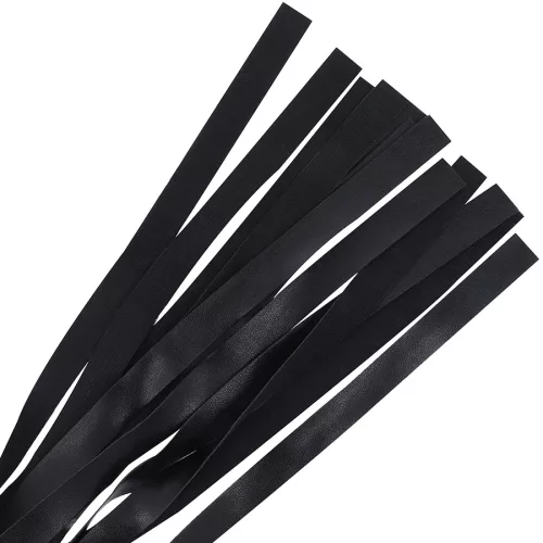 DARKNESS – Bondage ostor ergonomikus markolattal, 51 cm, fekete