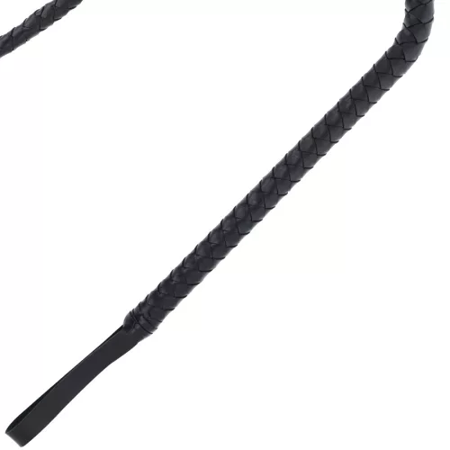 DARKNESS – Bondage ostor, fekete, 210 cm