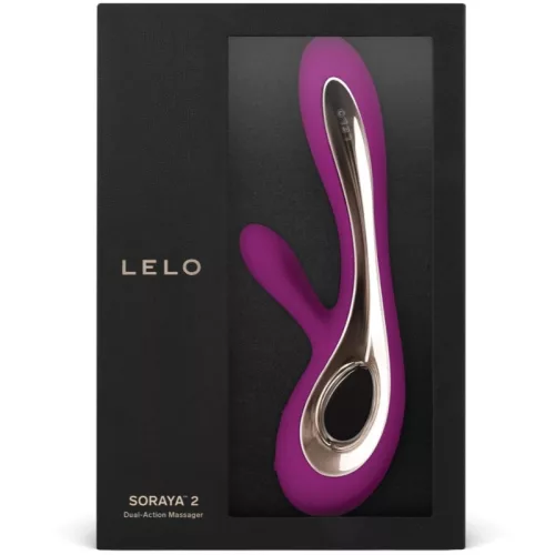 LELO – Soraya 2 újratölthető nyuszis vibrátor, lila