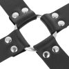 DARKNESS – Prémium műbőr bilincs szett kézre és lábra, fekete