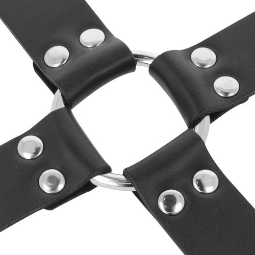 DARKNESS – Prémium műbőr bilincs szett kézre és lábra, fekete