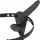 FETISH SUBMISSIVE HARNESS – Dupla behatolásos felcsatolható dildó, fekete