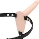 FETISH SUBMISSIVE HARNESS – Szilikon felcsatolható dildó, 15 cm