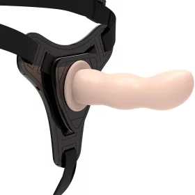   FETISH SUBMISSIVE HARNESS – Szilikon G-pont felcsatolható dildó, 12,5 cm