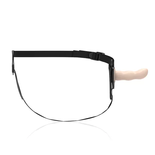FETISH SUBMISSIVE HARNESS – Szilikon G-pont felcsatolható dildó, 12,5 cm