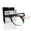 FETISH SUBMISSIVE HARNESS – Realisztikus szilikon felcsatolható dildó, 16 cm