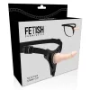 FETISH SUBMISSIVE HARNESS – Realisztikus szilikon felcsatolható dildó, 16 cm