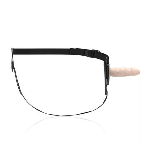 FETISH SUBMISSIVE HARNESS – Realisztikus szilikon felcsatolható dildó, 12,5 cm