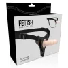 FETISH SUBMISSIVE HARNESS – Realisztikus szilikon felcsatolható dildó, 12,5 cm